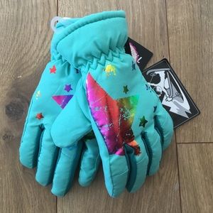 NWT pair star ski gloves sz s/m (4-6x)